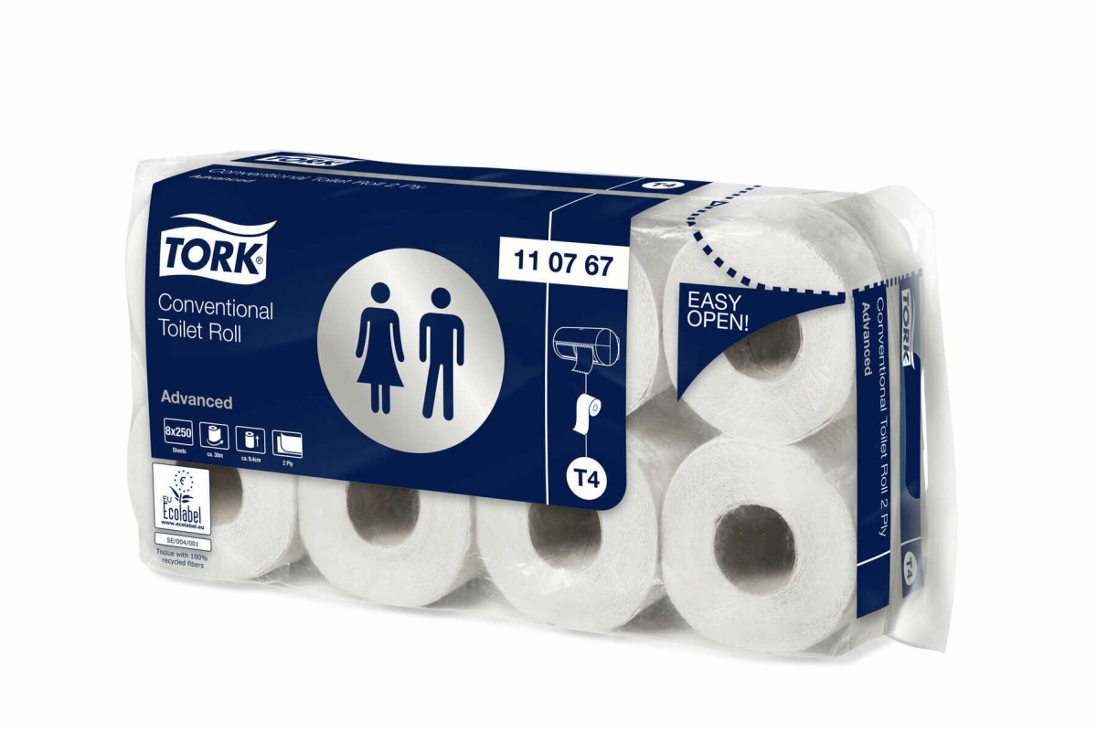 Toaletní papíry TORK: Kvalita, pohodlí a ekologický přístup