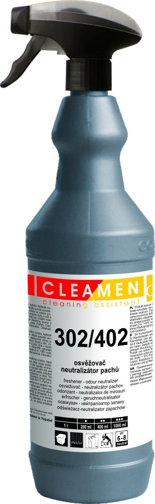 Cleamen 302/402 1l osvěžovač neutralizátor pachů