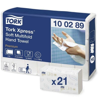 Tork 100289 Xpress jemné ručníky Multifold
