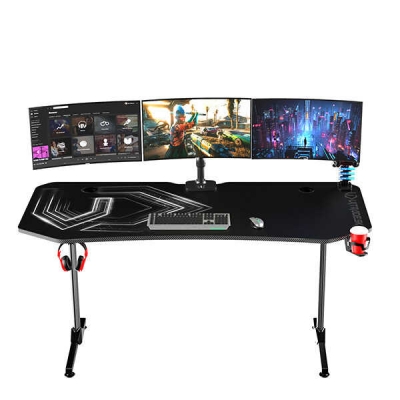 Herní stůl Ultradesk Frag XXL Black 160x75cm