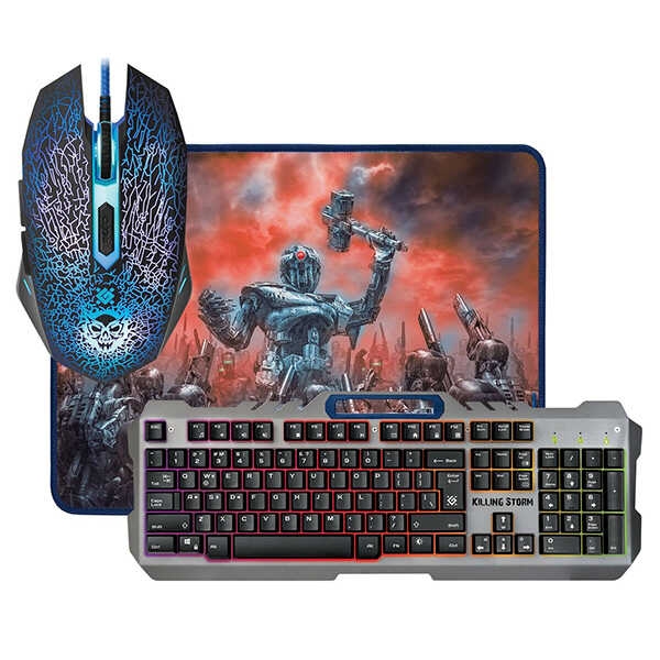 Herní klávesnice a myš Defender Killing Storm MKP-013L