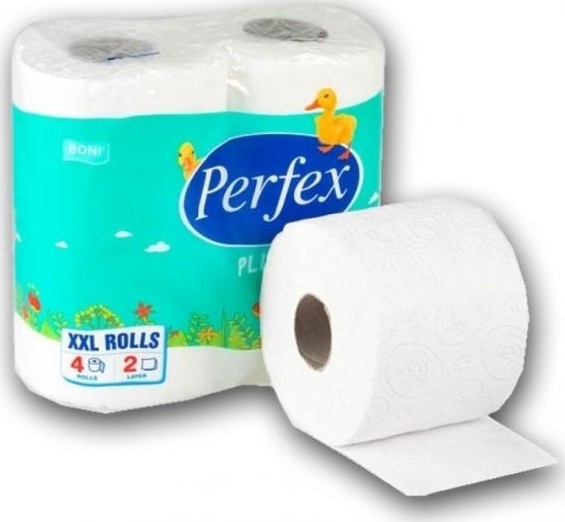 Toal.papír WC 2vr. Perfex plus /4ks