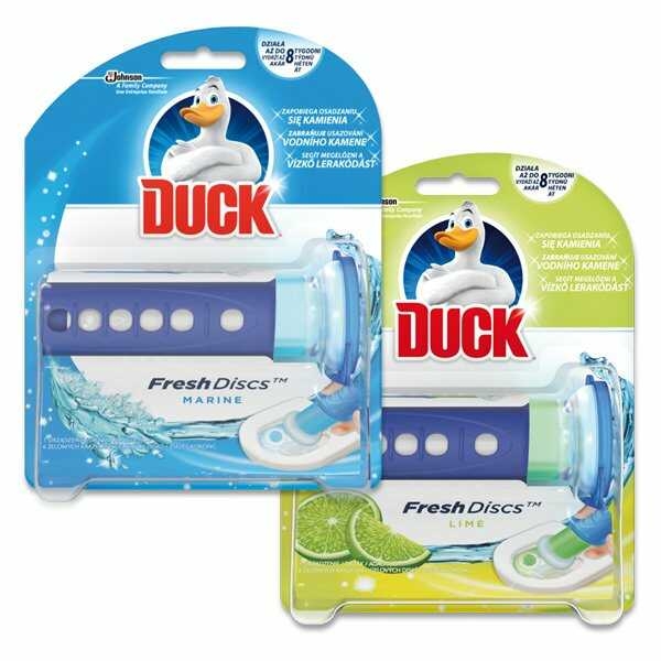 Čistič WC Duck fresh discs